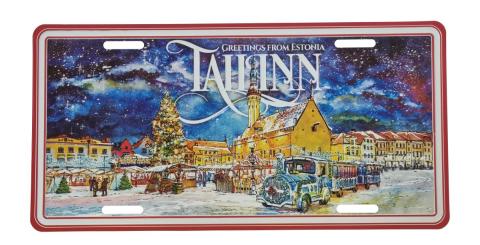 Magnet plaat Tallinna Jõuluturg