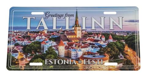 Magnet plaat Tallinna panoraam 2