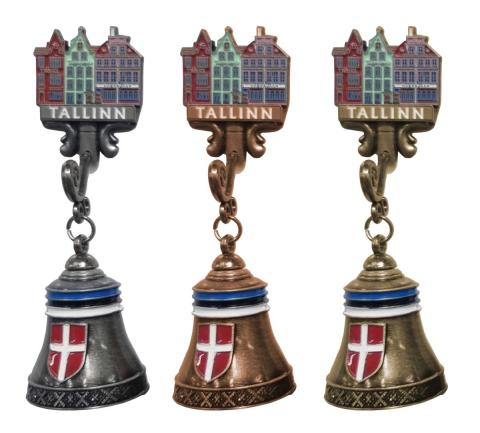 Magnet kellukesega vanalinna majad