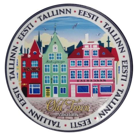 Keraamiline alus Vanalinn - 15 cm