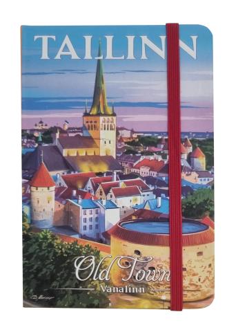 Märkmik kummiga- Tallinn 2
