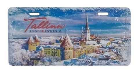 Magnet plaat  talvine Tallinn
