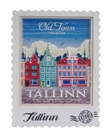 Magnet postmark Vanalinn
