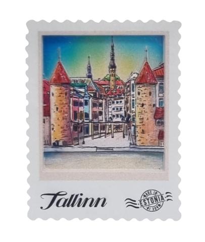 Magnet postmark Viru Värav