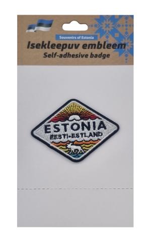 Embleem Estonia - Estland , rombikujuline