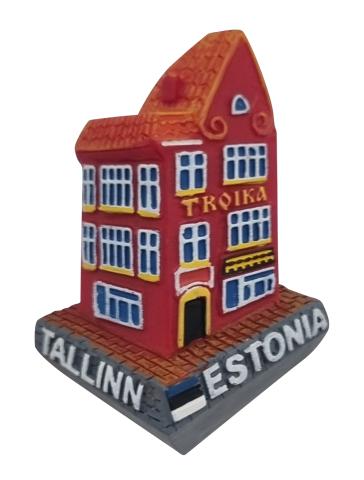 Magnet maja Troika 3D