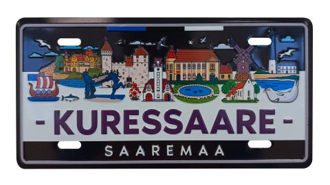 Plekist magnet plaat Kuressaare