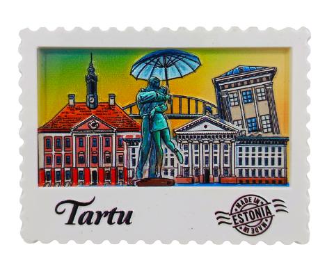 Magnet postmark Tartu