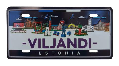 Plekist magnet  plaat Viljandi