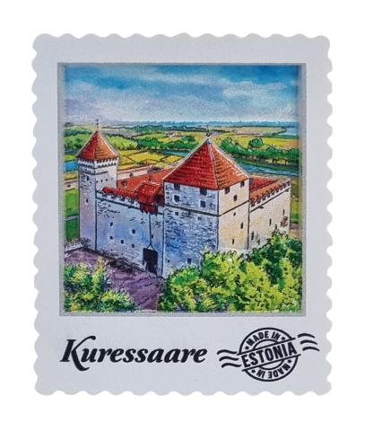 Magnet postmark Kuressaare