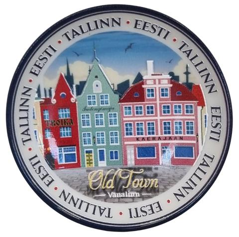 Magnet taldrik Vanalinn 95