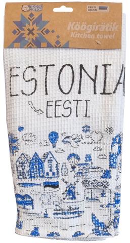 Vahvelrätik eesti sümbolitega