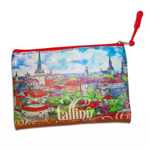 Keskmine lukuga kott Tallinna panoraam