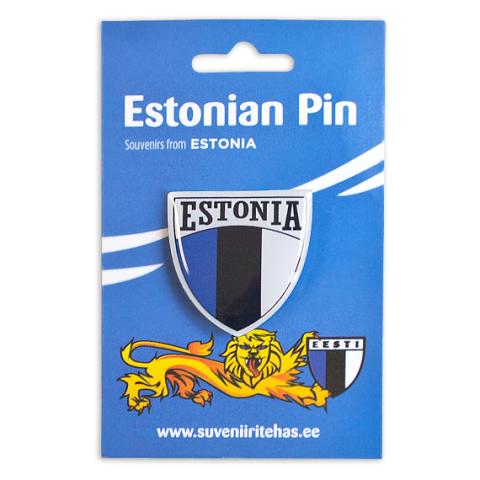 Rinnamärk kilp Estonia PIN15