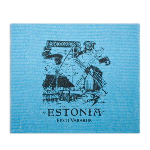 Nõudepesulapp Estonia  - sinine