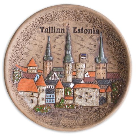Taldrik Tallinna panoraamiga  LM-7 11cm