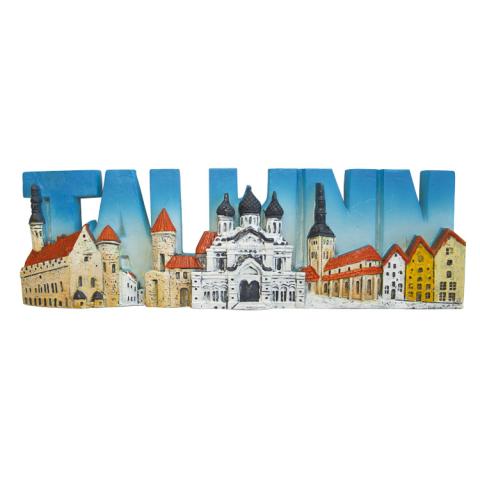 Magnet Tallinna tähed objektidega