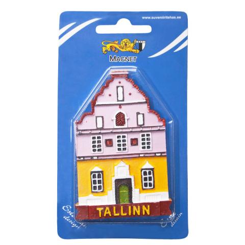 Magnet Tallinna maja -  Mustpeade maja pakendis