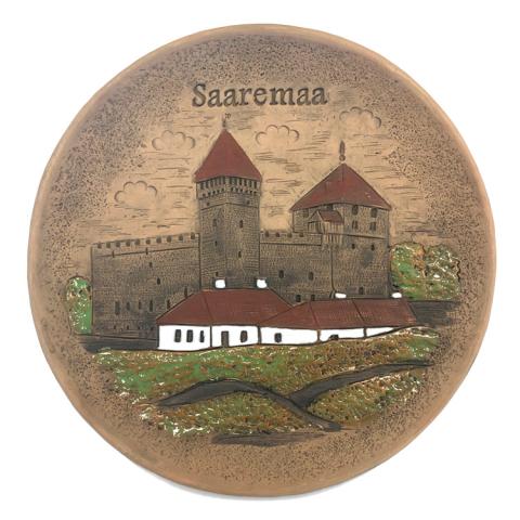 Keraamiline taldrik Saaremaa - 18cm