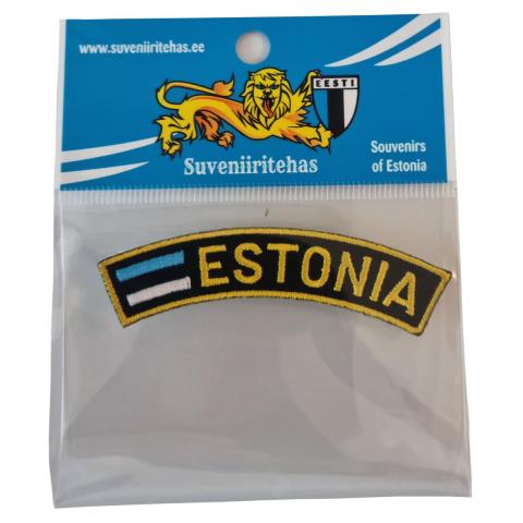Embleem Estonia lipuga