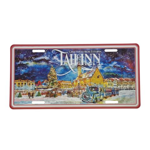 Magnet plaat Tallinna Jõuluturg