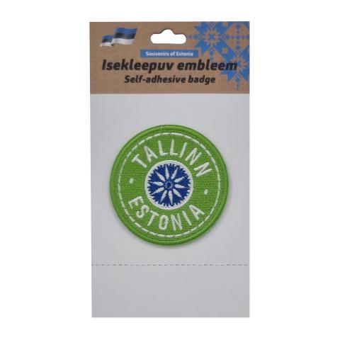 Embleem Tallinn - Estonia, roheline