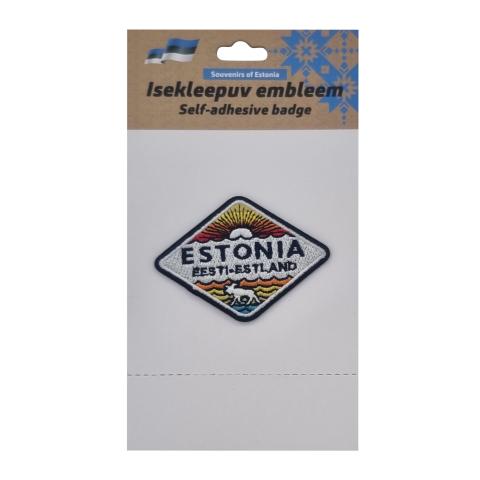 Embleem Estonia - Estland , rombikujuline