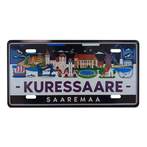 Plekist magnet - plaat Kuressaare