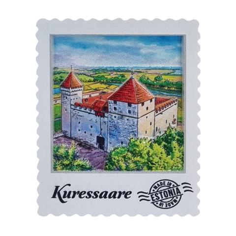Magnet postmark Kuressaare