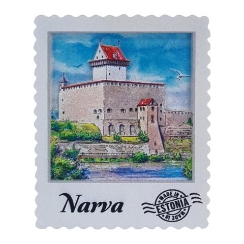 Magnet postmark Narva 