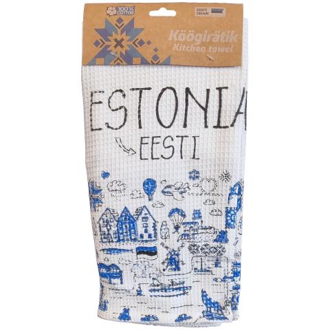 Vahvelrätik eesti sümbolitega